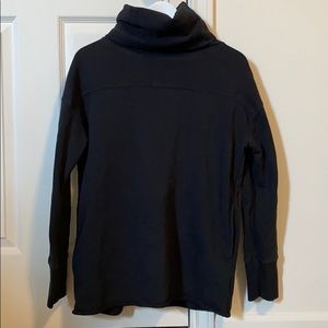 Black turtle back sweater